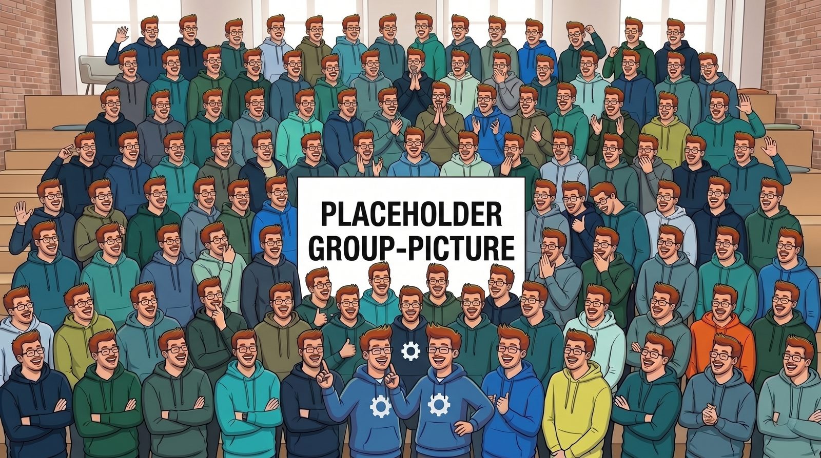 Das Team – Gruppen-Foto